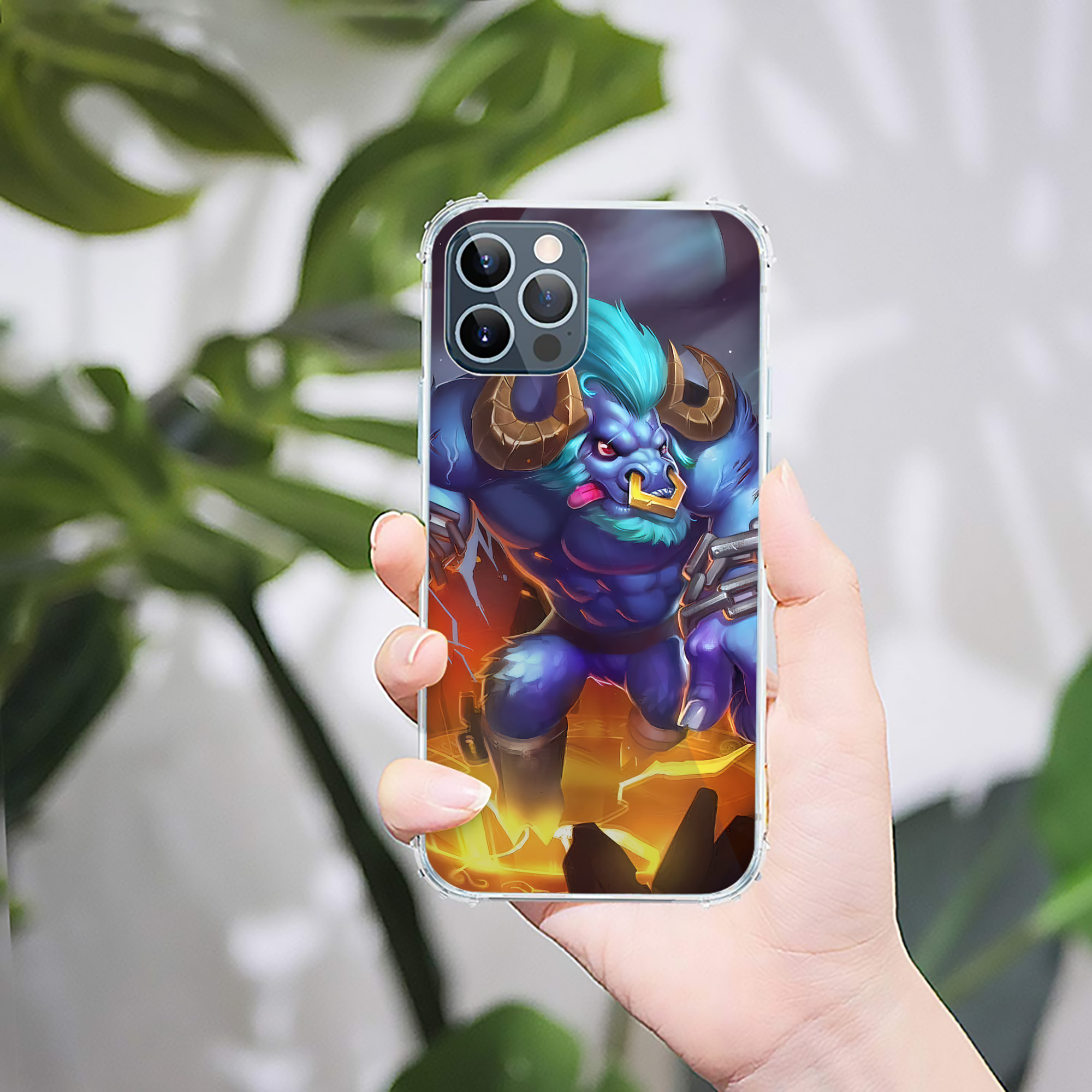 （画像用） リーグ・オブ・レジェンド League of Legends LOL 【iPhone 12シリーズ対応】透明スマホケース（クリアソフトケース）